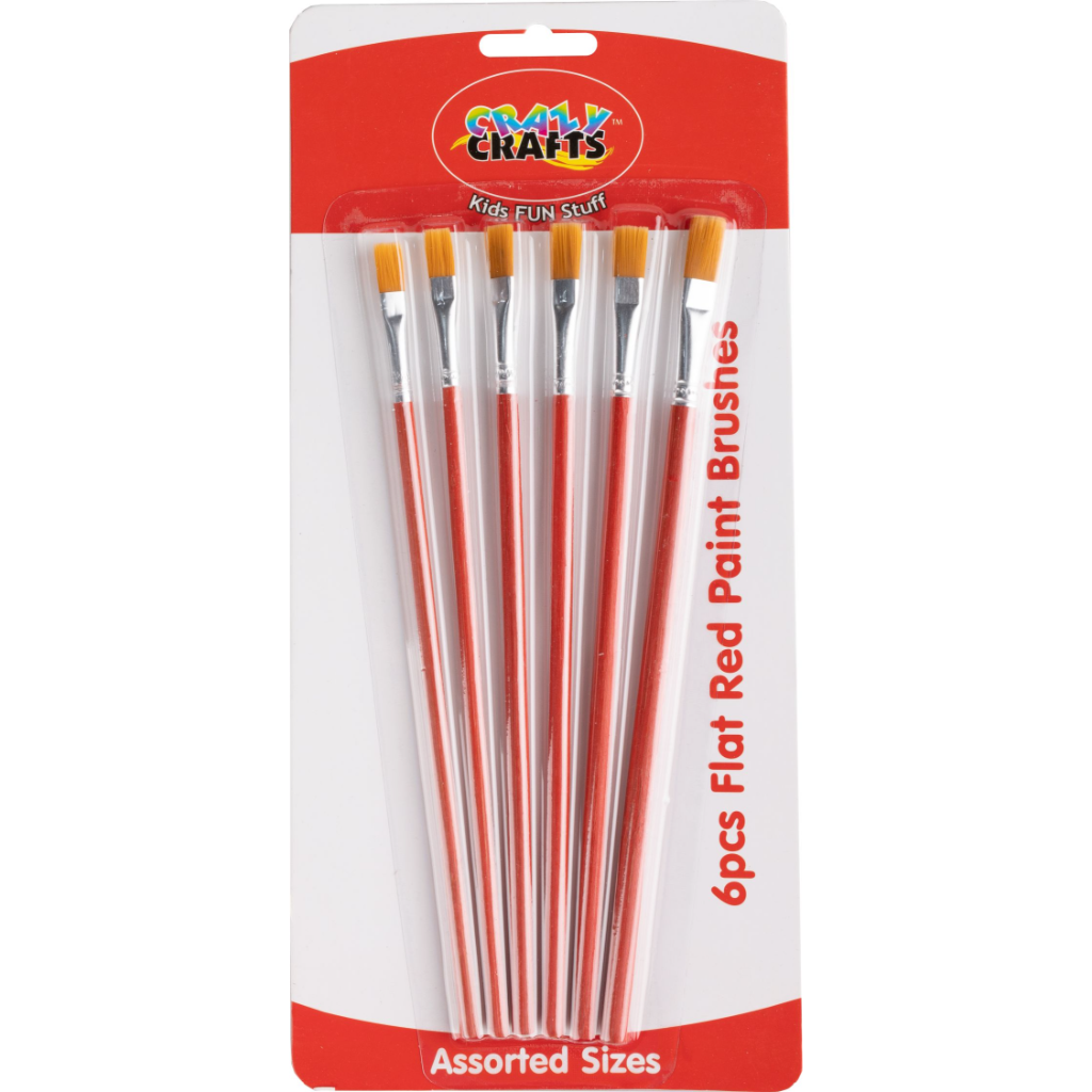 An assortment of different types of paint brushes. Paint Brushes is a great way to boost creativity and also pass time.