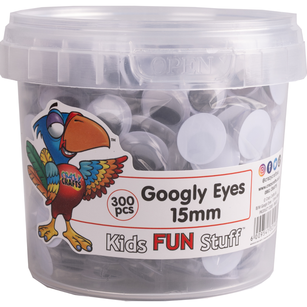 Googly Eyes - 15mm 300pcs