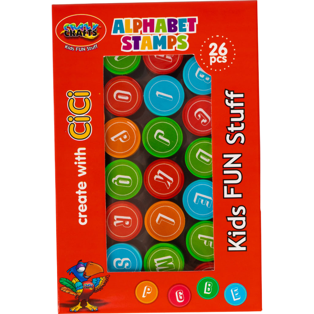 Small Coloured Stamps With The Letters Of The Alphabet On Each Stamp. These Small Pieces Will Help With Letter Recognition, Reading, Writing And Visual Distinction 26 Pieces In a Set