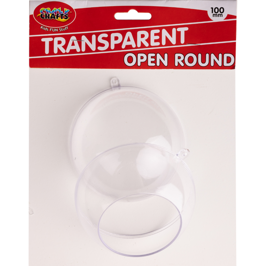 Crazy Transparent Shape with Hole - 10cm