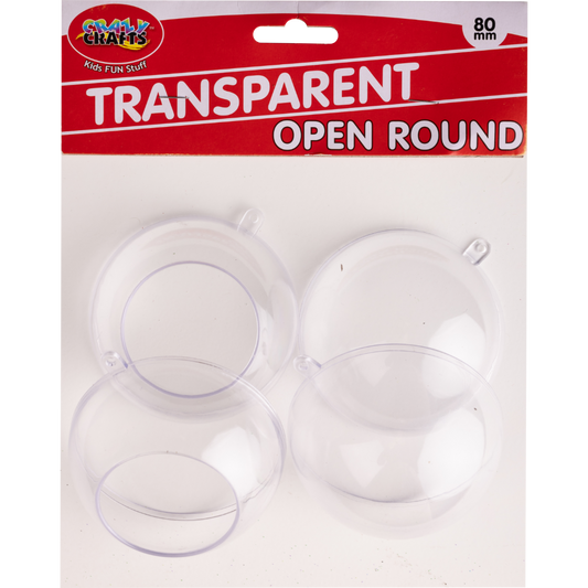Crazy Transparent Shape with Hole - 8cm