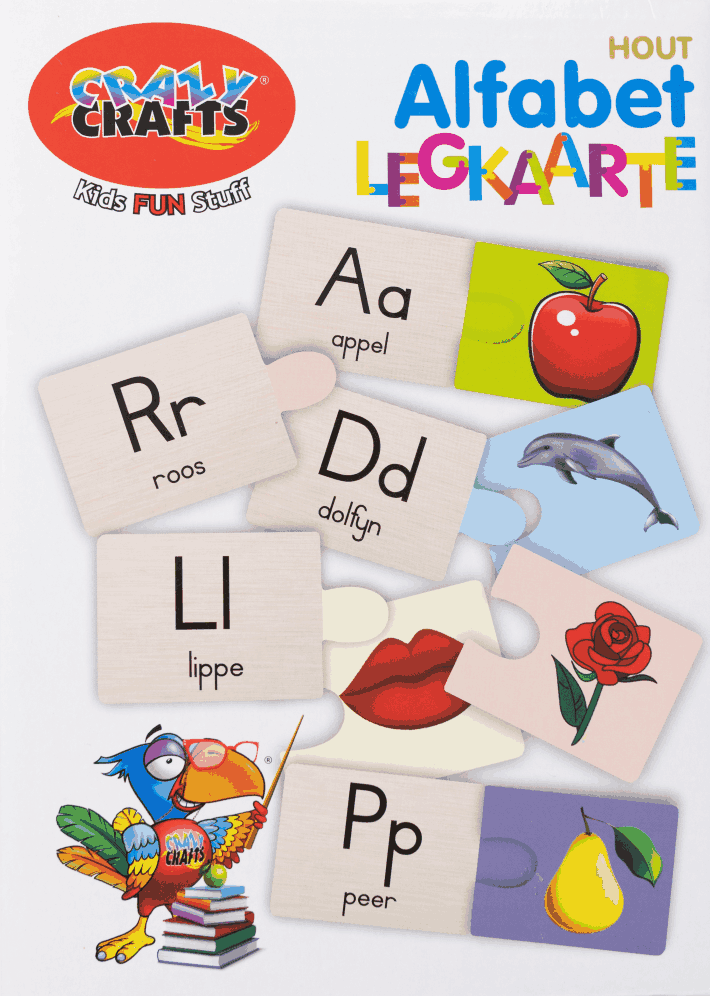 Craft-Ucation Puzzles Afrikaans - Alfabet (52 Pieces)