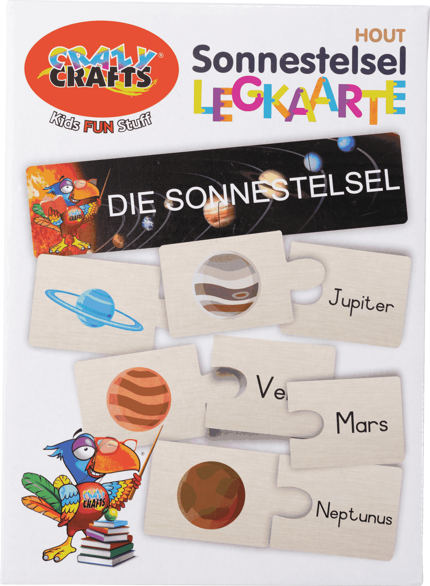 Craft-Ucation Puzzle Afrikaans - Sonnestelsel (33 Pieces)