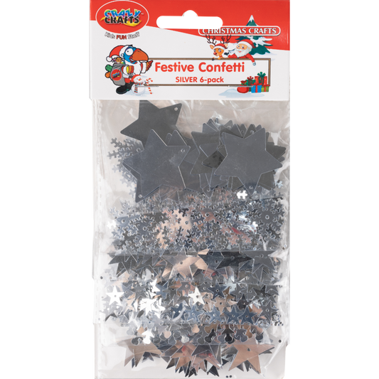 Festive Confetti Silver