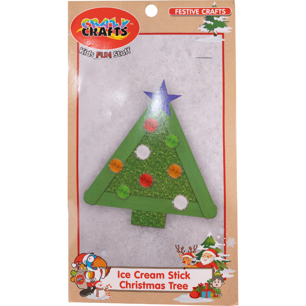Ice Cream Stick Christmas Tree