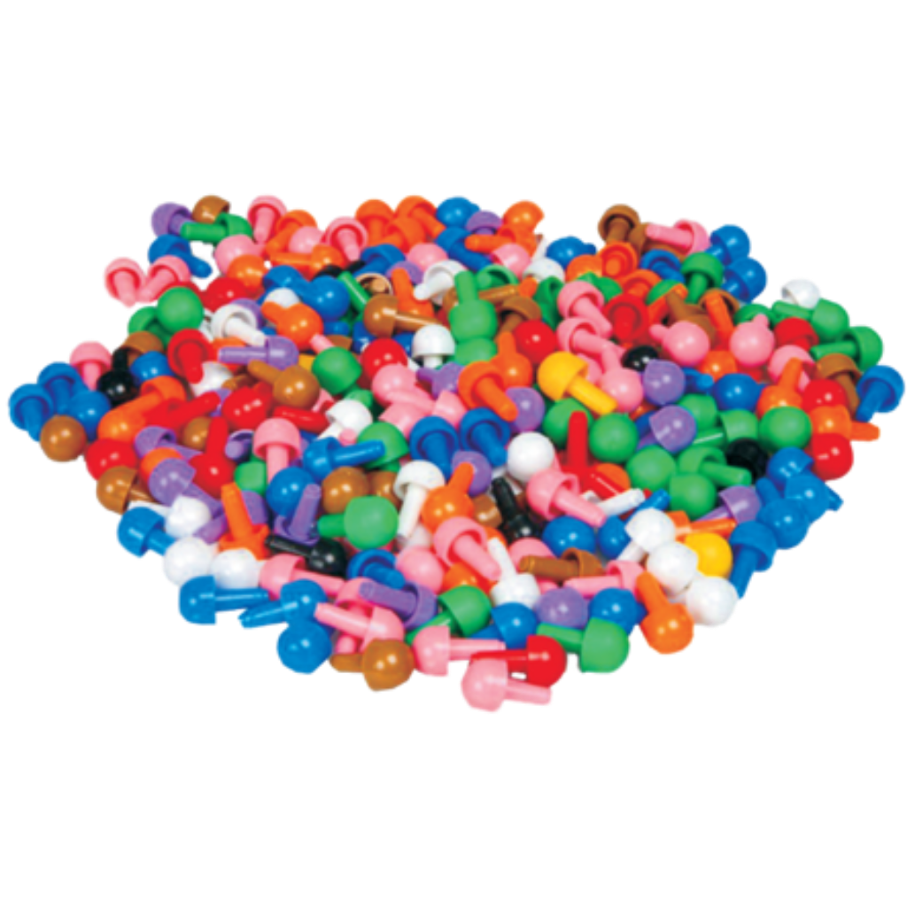 Pegs 250 in a Bag (10 Colours)