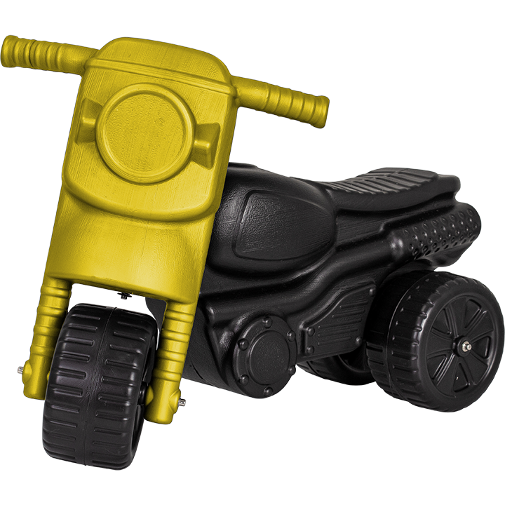 Kids Ride On Scooter. Stable First Bike for Toddlers (Black)