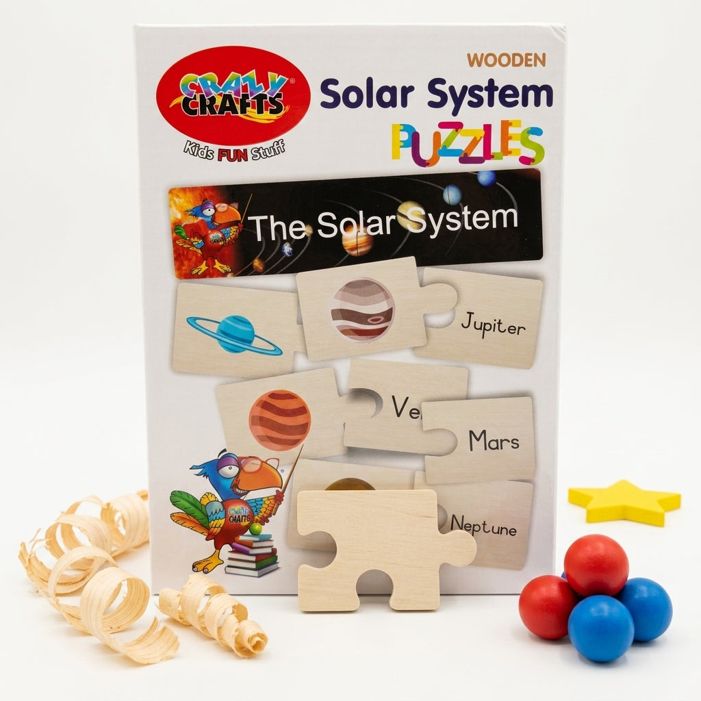Craft-Ucation Puzzle English - Solar System (33 Pieces)