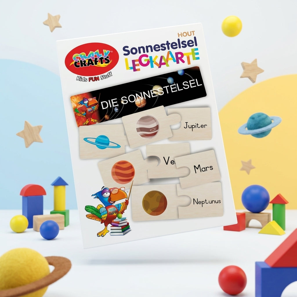Craft-Ucation Puzzle Afrikaans - Sonnestelsel (33 Pieces)