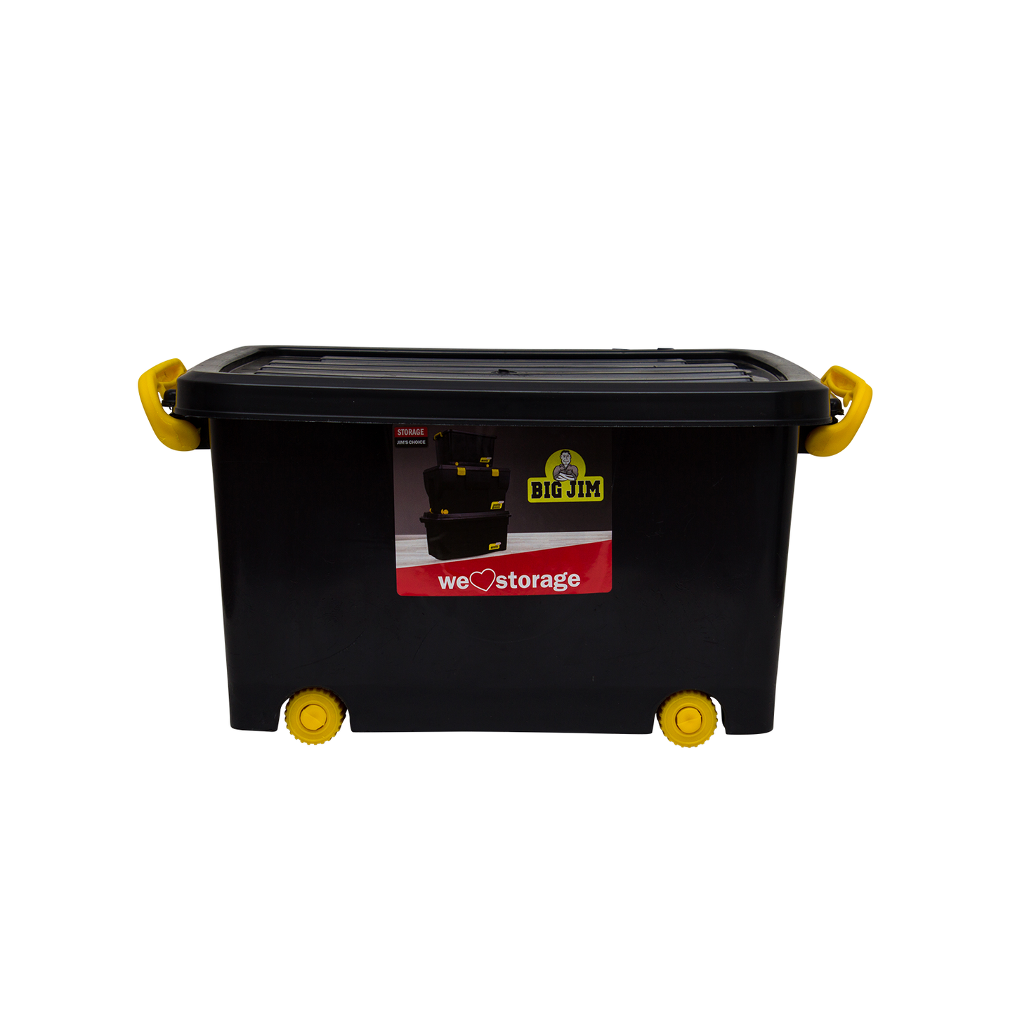 Capacity - 90 Litres. This Heavy Duty Crate Strong And Durable. Includes Wheels For Easy Moving. Includes Lid and Lock tight Handles. Can Be Used For Traveling And Storage Ect.