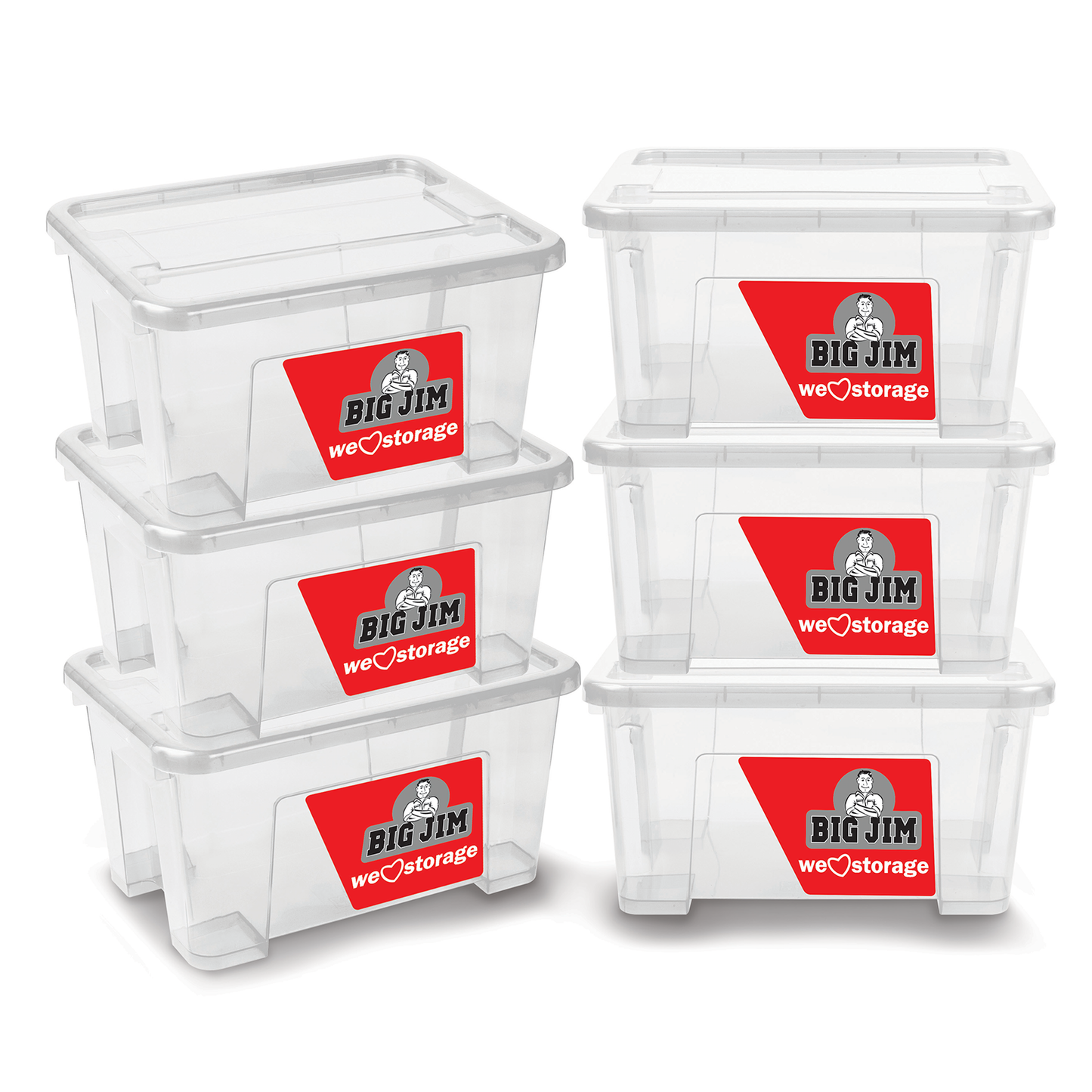 Capacity - 6 x 4 Litres. Made From Bpa Free Virgin Polypropylene Material. Designed To Fit Together In An Efficient Way. Easily Stacked For Storage. Light weight Making It Easy To Handle.