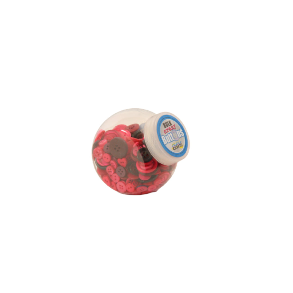 Bulk Crazy Buttons - Colours