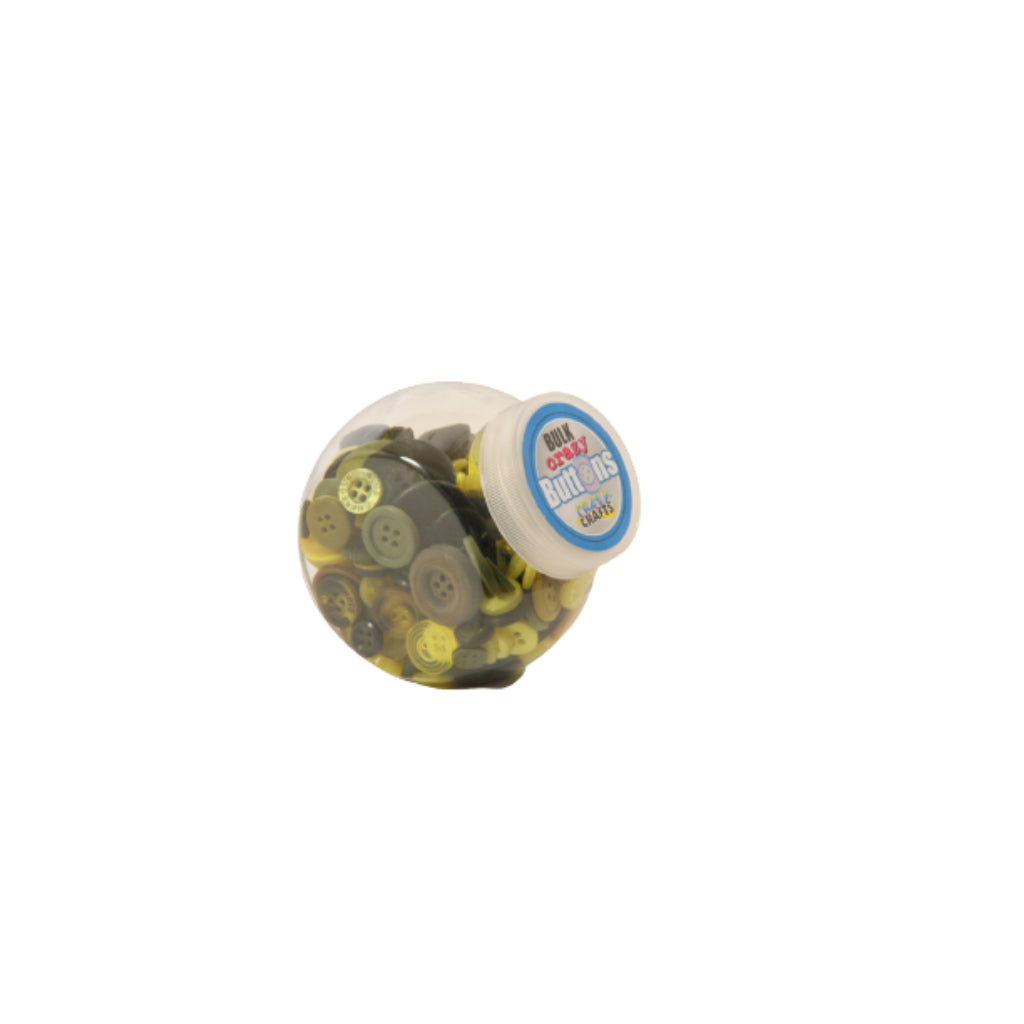 Bulk Crazy Buttons - Colours