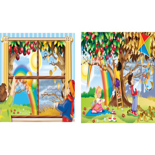 2 Sets In One - 36 And 48 Pieces. Sizes - A4. Doing Puzzles Can Be Considered A Complete Brain Exercise. Greater Attention To Detail.