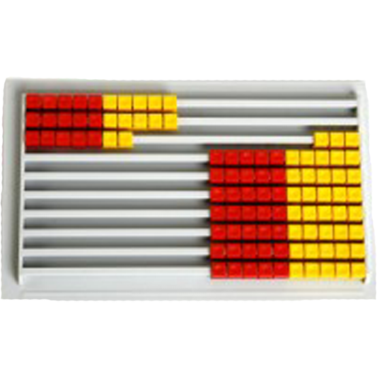 An Instrument For Performing Calculations. Calculations Performed By Sliding Counters Along Rods. Its Primary Purpose Is To Teach Arithmetic To Children. One Colour Unit. 100 Beads.