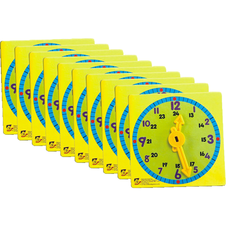 Learner Clock Set of 10