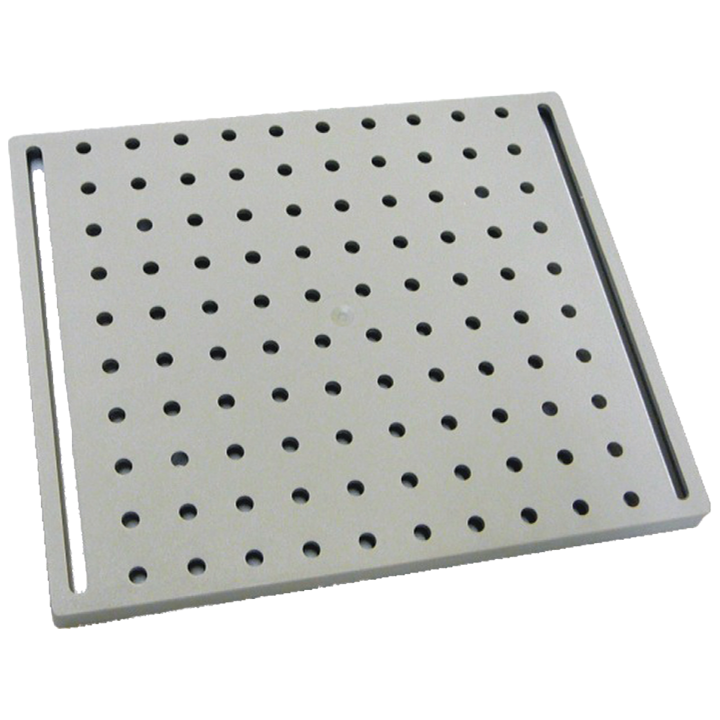 A pegboard is a play item designed for children's creative exploration and fine motor skill development. Consists of a board with evenly spaced holes or indentations where pegs can be inserted. The simplicity of the design encourages open-ended play, allowing children to use their imagination and develop their coordination as they manipulate the pegs. Pegboards are excellent tools for open-ended play and skill development.