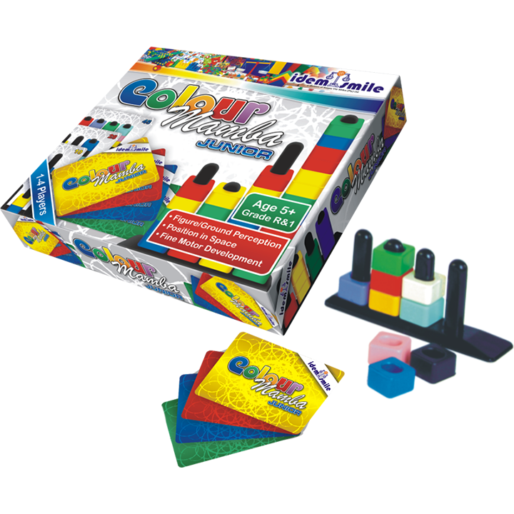 Develops Figure And Ground Perception. Develops Position And Space Recognition. Helps With Fine Motor Development. Ideal For 1 - 4 Players. Suitable For Ages 5+ Grade R&1