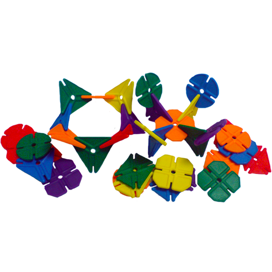 Link Different Geometric Shapes Together. Learn About Different Geometric Shapes. Learn About Different Colours. Build And Play. Comes In A 1L Multibox.