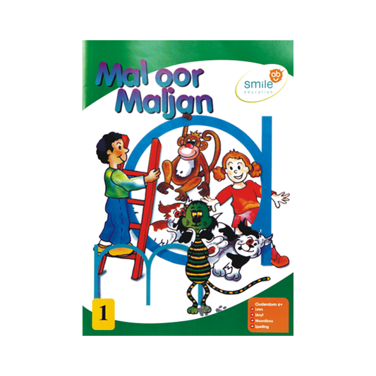 Boek Mal Oor Maljan A4 Stitched