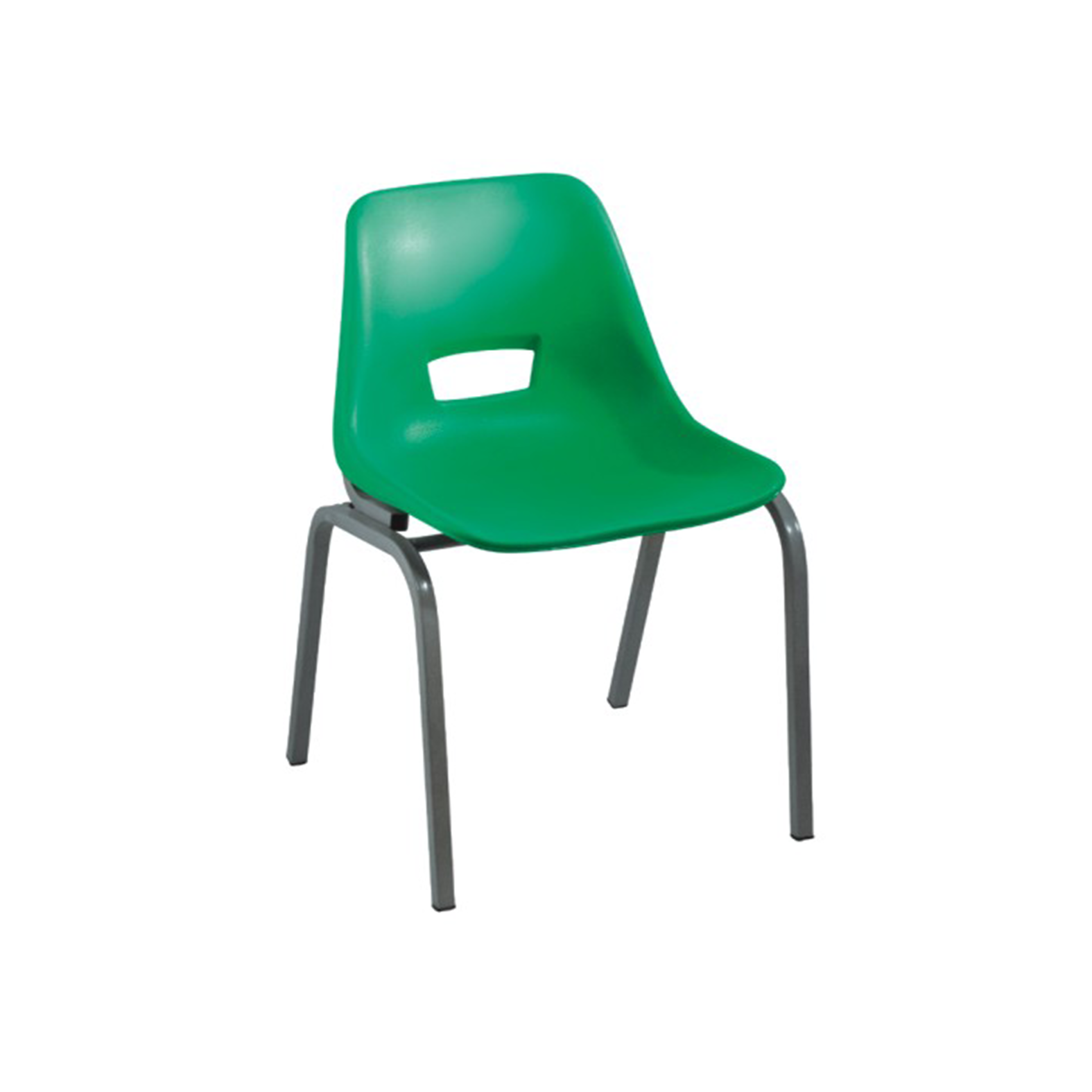 Hight - 400mm. Poly Prop Seat. Wide Range Of Colours. Stackable Steel Frame For Easy Transport And Storage.