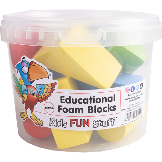 Educational Foam Blocks Assorted