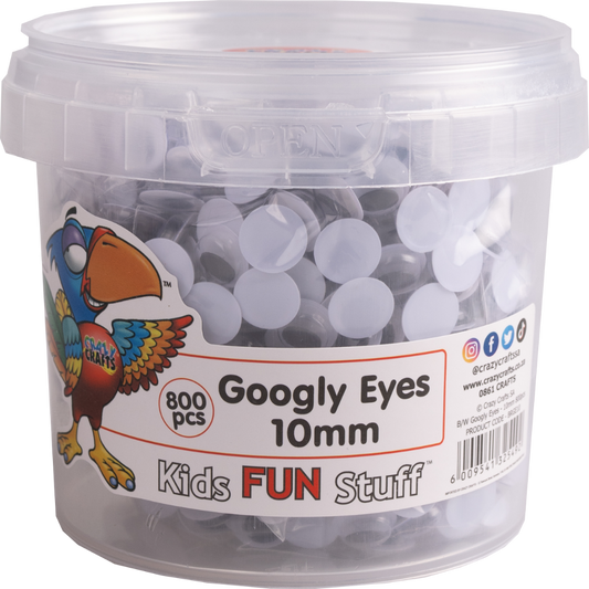 Googly Eyes - 10mm 800pcs