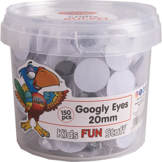 Googly Eyes - 20mm 150pcs