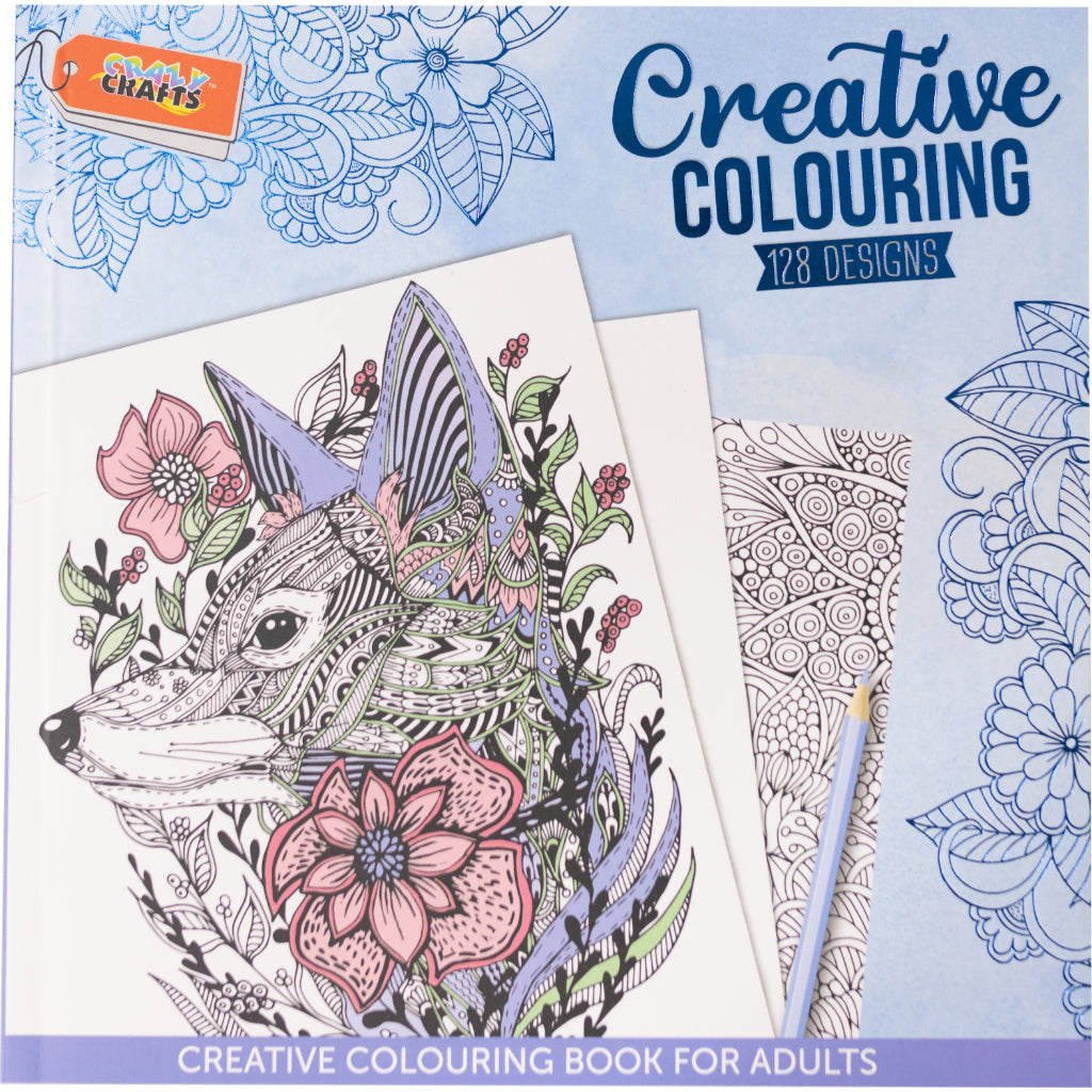 Colouring Books Are A Great Way To Relax And Stimulate Your Brain. It Improves Motor Skills. And Can Even Improve Your Sleep. Includes 128 Designs.