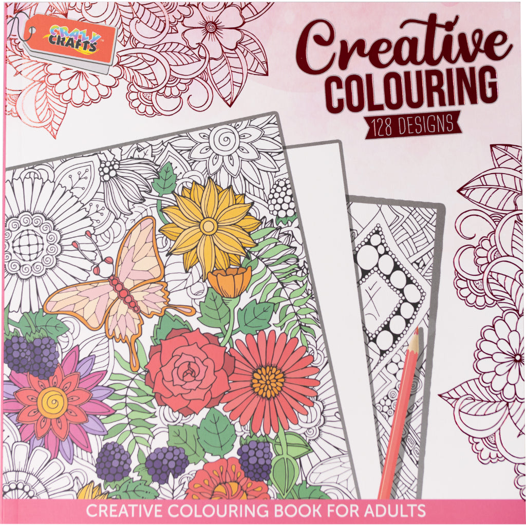 Colouring Books Are A Great Way To Relax And Stimulate Your Brain. It Improves Motor Skills. And Can Even Improve Your Sleep. Includes 128 Designs.