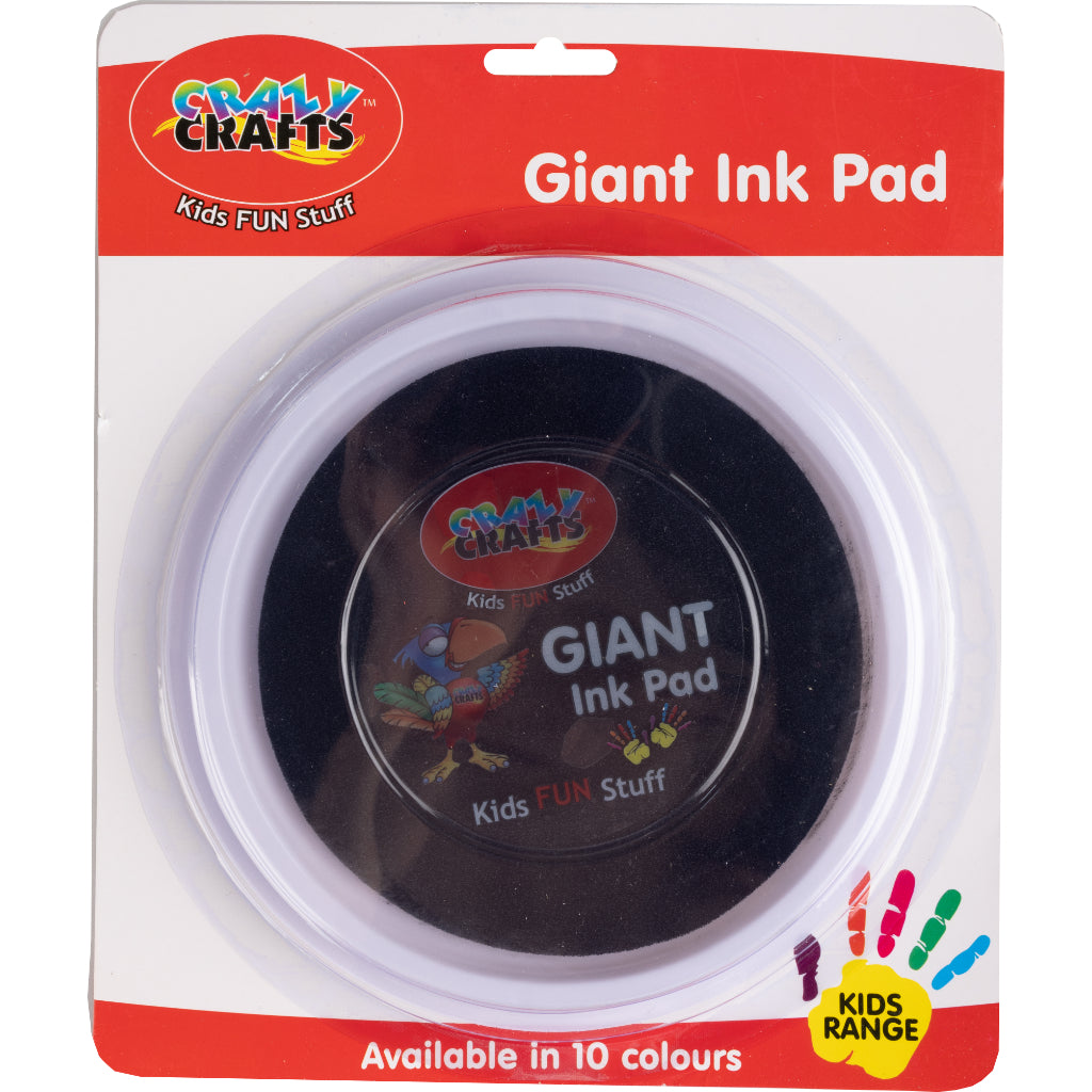 Available In 10 Different Colours Giant Ink Pad Can Stimulate Imagination And Create A Fun Way To Play While Crafting