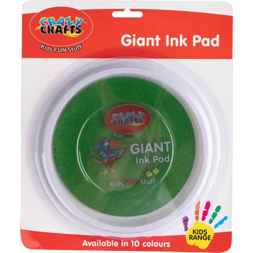 Available In 10 Different Colours Giant Ink Pad Can Stimulate Imagination And Create A Fun Way To Play While Crafting