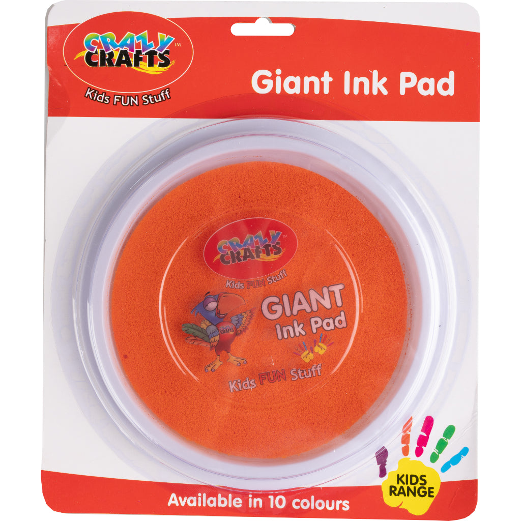 Available In 10 Different Colours Giant Ink Pad Can Stimulate Imagination And Create A Fun Way To Play While Crafting