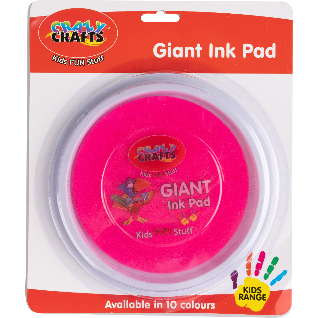 Available In 10 Different Colours Giant Ink Pad Can Stimulate Imagination And Create A Fun Way To Play While Crafting