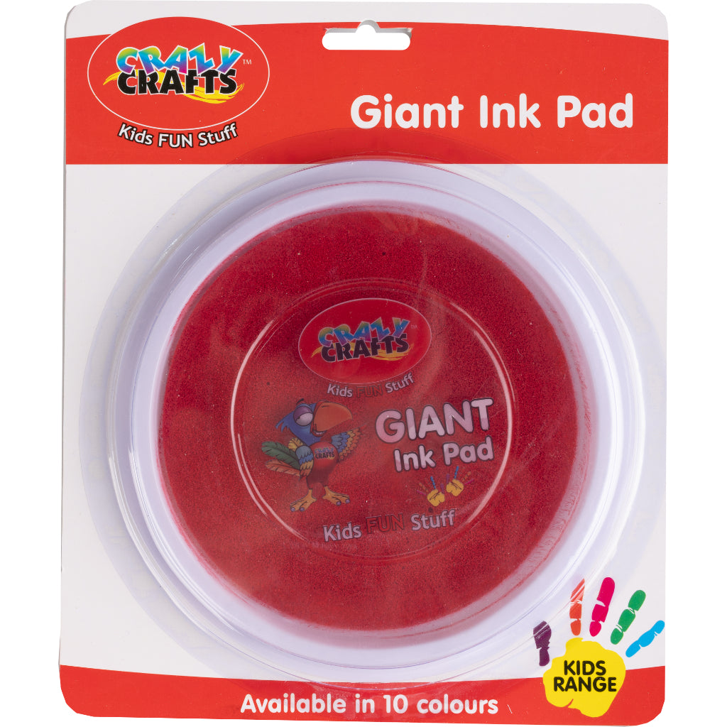 Available In 10 Different Colours Giant Ink Pad Can Stimulate Imagination And Create A Fun Way To Play While Crafting