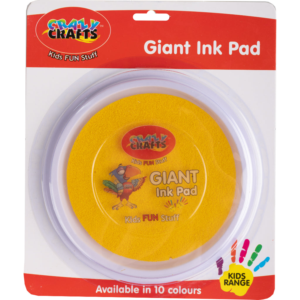 Available In 10 Different Colours Giant Ink Pad Can Stimulate Imagination And Create A Fun Way To Play While Crafting