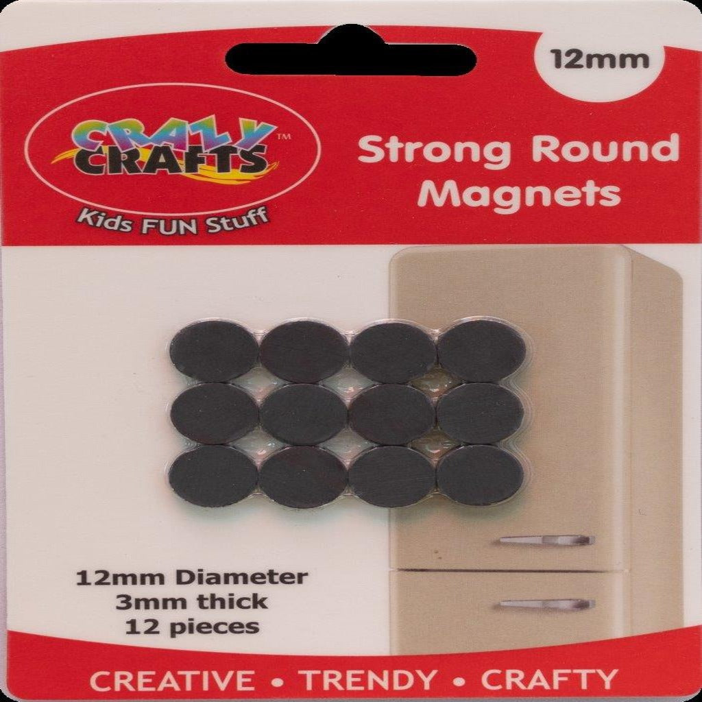 Round Magnet. Stick Different Shapes Onto Magnets To Teach Kids Fine Motor Skills, Hand-Eye Coordination And Pairing Of Different Shapes. You Can Also Stick A Photo To The Magnet And Stick It On The Fridge.