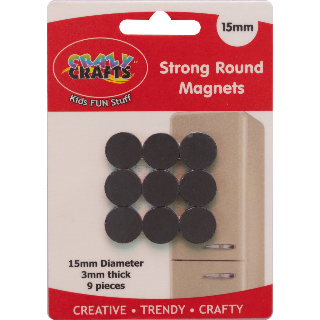 Round Magnet. Stick Different Shapes Onto Magnets To Teach Kids Fine Motor Skills, Hand-Eye Coordination And Pairing Of Different Shapes. You Can Also Stick A Photo To The Magnet And Stick It On The Fridge.