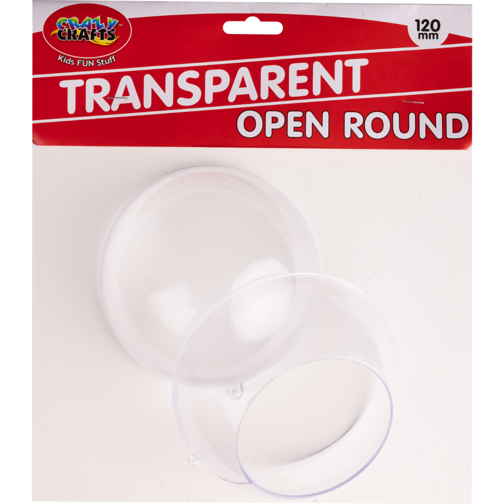 Crazy Transparent shape with Hole - 12cm