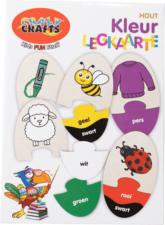Craft-Ucation Puzzle Afrikaans - Kleur (40 Pieces)