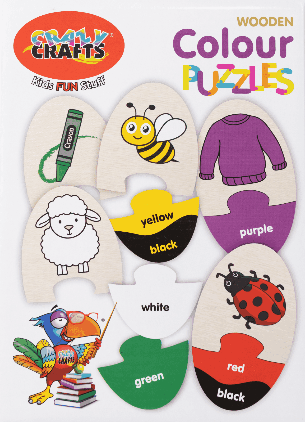 Craft-Ucation Puzzle English - Colour (40 Pieces)