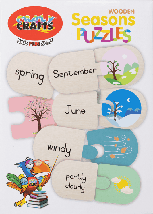 Craft-Ucation Puzzle English - Seasons (54 Pieces)