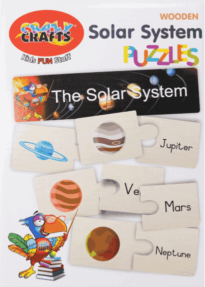 Craft-Ucation Puzzle English - Solar System (33 Pieces)