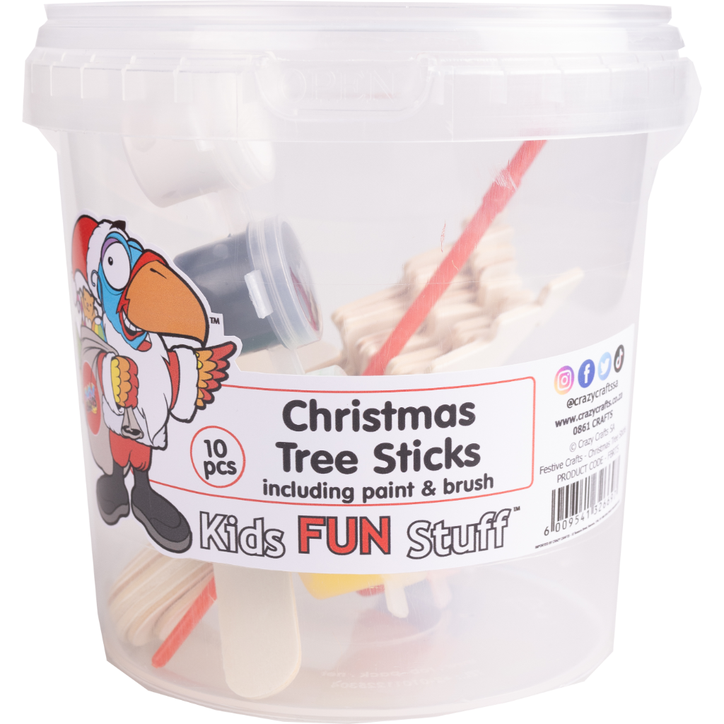 Festive Bucket Range - Christmas Tree Sticks