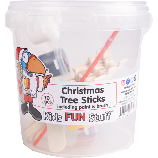 Festive Bucket Range - Christmas Tree Sticks