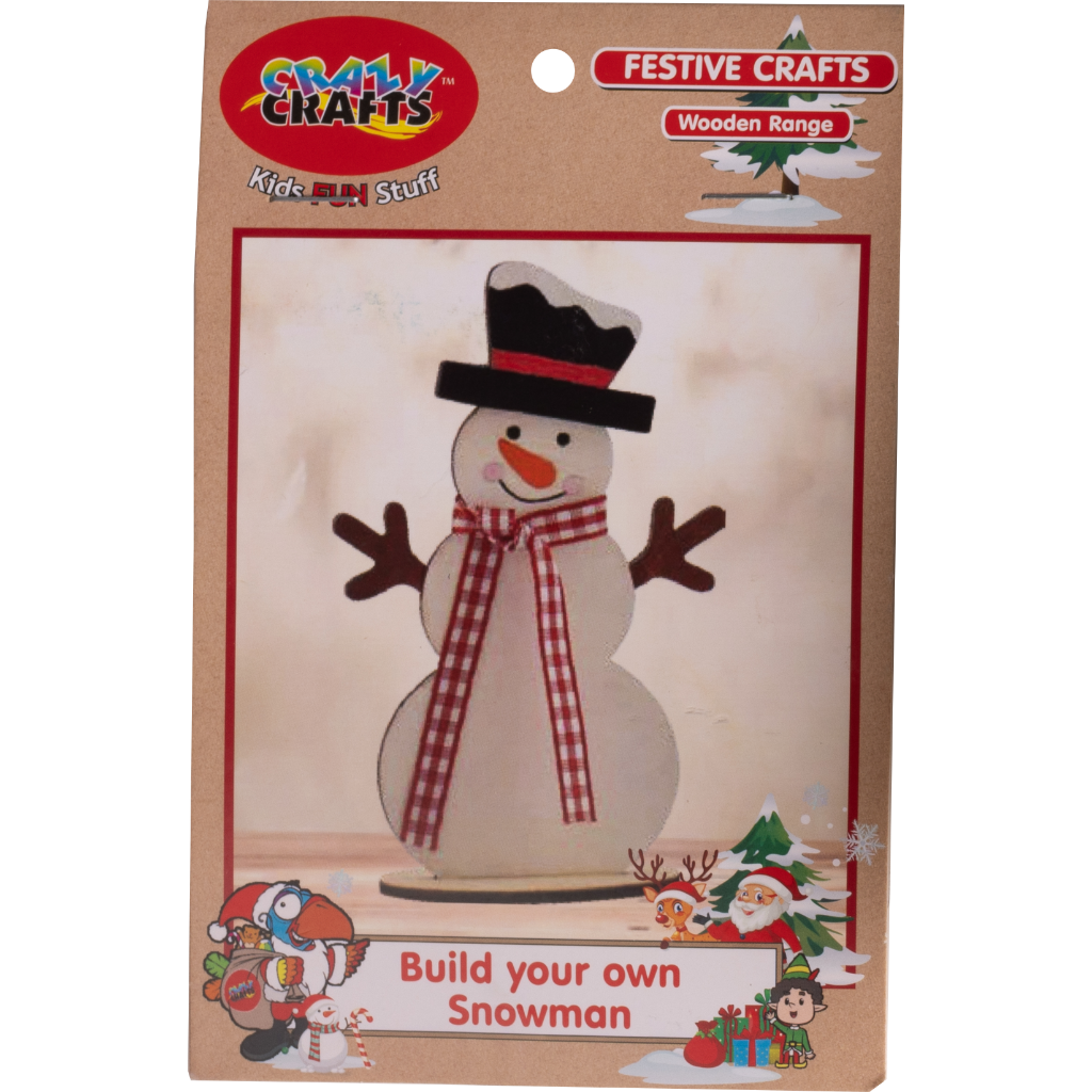 Festive Crafts - Byo Snowman