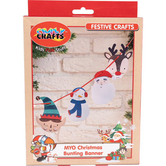 Festive Crafts - Christmas Bunting Banner