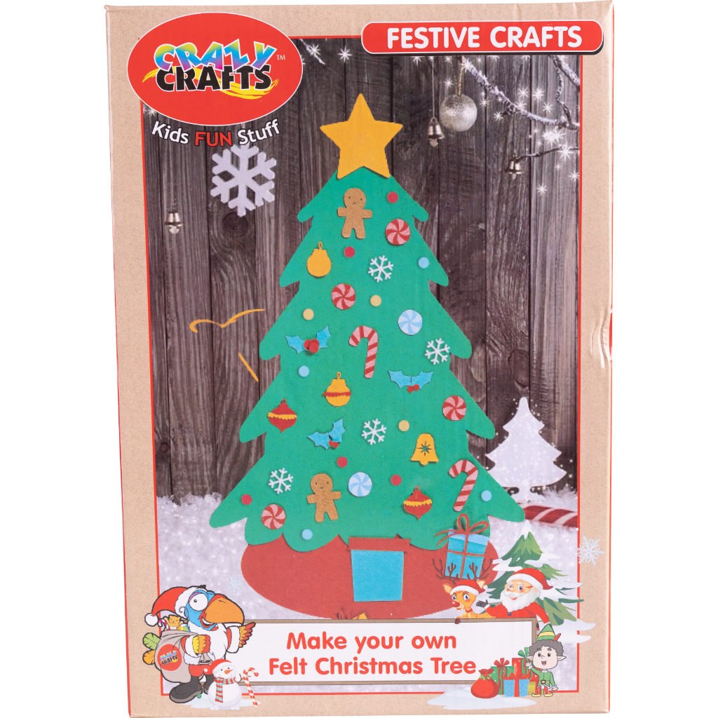 Festive Crafts - Felt Christmas Tree