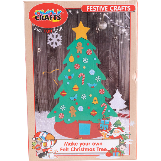 Festive Crafts - Felt Christmas Tree