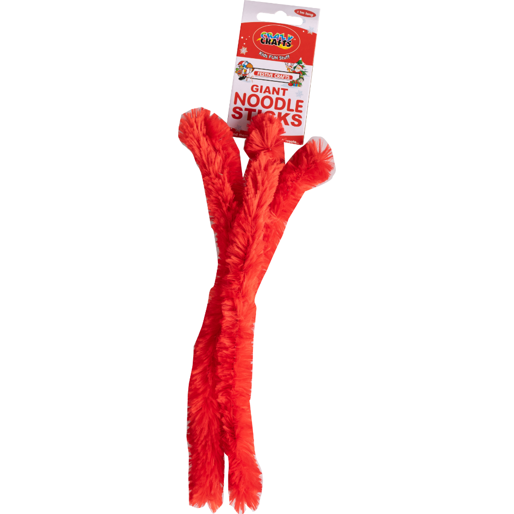 Festive Crafts - Giant Noodle Red